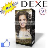 Dexe hot selling herbal extracts hair color changer cream
