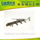 1U RACK CABLE TIDY WITH 5 RINGS