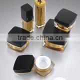 Square Clear Plastic Cosmetic Packaging/ Acrylic Jars and Lotion Pump Bottle