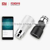 Roidmi Wholesale Multi-function Fashional Design Bluetooth 2 Port Wireless Usb 5v 2.4A Car Battery Charger 2nd Gen thumbnail-2