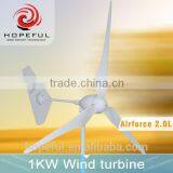 1KW High Efficiency Variable Pitch Wind Turbine Electric Generating Windmills for Sale thumbnail-2