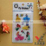 Fashion Snow White 3D Decorative Laser Sticker Promotion Gift Good for Kids thumbnail-1