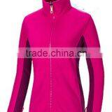 2016 Latest Design Women Cardigan Fleece Jacket Customized OEM Wholesale thumbnail-1