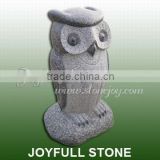 Stone Material Owl Sculpture, Garden owl