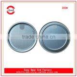 Aluminum Can Cover 300# Easy Open Peel off Lid thumbnail-4