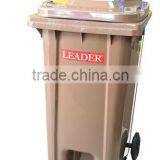 Mobile Garbage Bin With Foot Pedal 240L