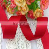 Wholesale Top Quality 100% Polyester Satin Ribbon for Handmade Flowers Hair Bow 100yards/roll thumbnail-2
