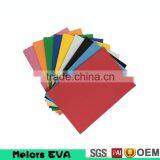 Melors Attractive Plain Recycle New Craft Art Eva Sheet/high Density Eva Foam Sheet 2mm Thickness Sheet for Children Handcraft