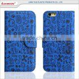 Folio Opening Design Wholesales Cellphone Leather Case for Huawei 3C/G740 P7 G730 G610 G630 thumbnail-5