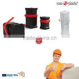 Round Square Telescopic Plastic Tubes Packaging for Candy BK thumbnail-4