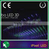 360 Degree LED RGB Meteor Shower Light DMX Control Madrix Software thumbnail-3