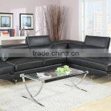 Corner Genuine Leather Sofa Set Modern Brown Sofas and L Shaped Sofa Cover thumbnail-1
