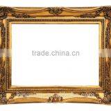 Hotsell Pop Golden Poly Resin Frame for Wall Decoration and