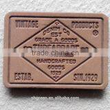 Fashion Jeans Brand Name Faux Leather Patch thumbnail-6