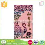 China Suppliers Newest Design Red Packet Hot Stamping Embossed Angpow Chinese Custom Made Red Envelope Printing