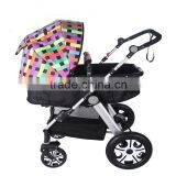 High Landscape Baby Stroller Pram 3 in 1 Cheap Baby Stroller Price on Sale thumbnail-4