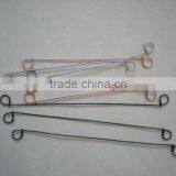 9''Bag Tie Wire /12''Galvanized Loop Tie Wire /1.5mm Double Loop Tie Wire Black Annealed/Rebar Tie Wires/twist Wire Tie