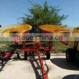 Tractor trailed hay rake machine price