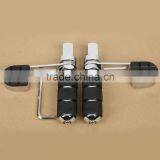 Chrome Skull Foot Peg Footrest Heel Stirrup Rest For Honda VTX1800 VTX1300 2002-2011 10 thumbnail-1