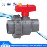Standard single union upvc ball valve for water(thread/socket)