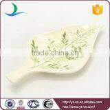 Leaf Shape Home Decor Plate Dolomite Material thumbnail-1