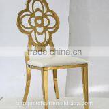 Foshan Furniture Modern Stainless Steel Dining Chair for Restaurant thumbnail-4