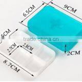 Cy274 6cells Cross Portable Medical Mini Pill Box Cases Medicine Drug Storage Box Jewelry Beads Organizer thumbnail-6