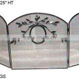 Fire Place Screen, Fire Place Screens With Doors, Designer Fireplace Screens, Decorative Fireplace Screen, Fire Place Guards thumbnail-1