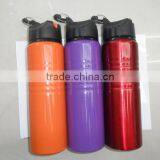 Wide Mouth Large Stainless Steel Travel Water Bottle thumbnail-1