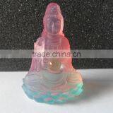 Clear Resin Kuanyin Figurine Decoration thumbnail-4