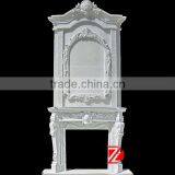 Home Decoration Elegant Double Stone Fireplace Frame thumbnail-1