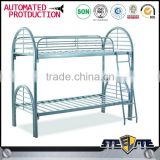 New product metal double bunk bed/twin over full bunk bed for adult