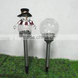 Crack Glass Metal Solar LED Garden Light Decoration thumbnail-1