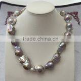 17-18mm Baroque Freshwater Pearl Necklace thumbnail-1