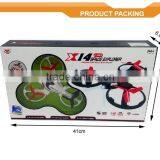2.4g 3-axle 4CH RC Dron With 3 Rotors UAV Aircraft Fly Toys Quadrocopter thumbnail-5