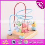 2017 New Design Educational Kids Play Wooden Toy Bead Maze W11B135 thumbnail-2