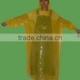 881 Biodegradable Plastic Raincoat With Sleeves thumbnail-1