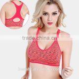 Women Cross Gym Fitness Pattern Seamless Sports Bra Made Yoga Bra thumbnail-2