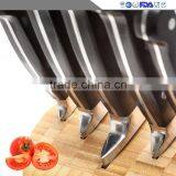 Production Factory Direct Sale 6 PCS High-grade Stainless Steel Kitchen Knives Set thumbnail-4