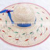 Straw Hats,wheat Straw Hats, New Dessign thumbnail-1