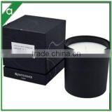 Apple Aroma Luxury Classic Black Soy Wax Scented Candle in Glass Jar thumbnail-3