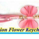 2012 Fashion Pink Flower Keychain thumbnail-1