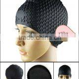 100% Silicon Swimming Caps Womens Waterproof Swim Caps thumbnail-1
