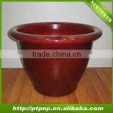 Red Durable Melamine Balcony Flower Pots thumbnail-1