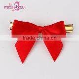 Wedding Wine Bottle Decorative Pre-made Ribbon Bow With Twist Tie thumbnail-1