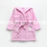 Cartoon Character Hooded Bathrobe ,Baby/Child Hooded Bathrobe, Coral/plush Fleece Bathrobe, thumbnail-2