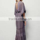 2017 Summer Lace Beach Maxi Kaftan for Summer Patterns thumbnail-3