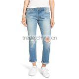 Brigitte Distressed Crop Boyfriend Jeans thumbnail-1