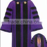 Wholesale Best Quality Black Graduation Caps and Gowns For School thumbnail-2
