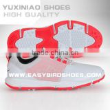 china brand top layer leather golf shoes sneakers high quality for male, men sport golf shoes business no spike
